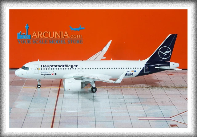 JC WINGS LUFTHANSA AIRBUS A320NEO 1:400 DIE-CAST MODEL EW432N004 IN STOCK