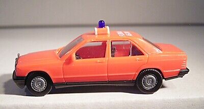 Herpa 4058 Herpa 1:87 Mercedes-Benz 190E Pompier Florian AG-200 Tagesleuchtrot 