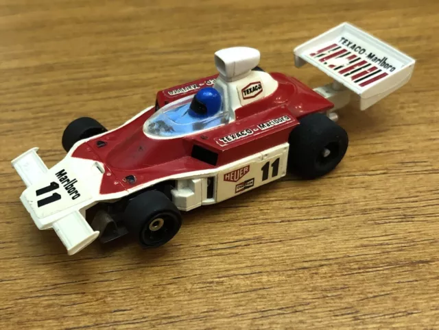 Vintage Aurora AFX HO Slot Car G-Plus Marlboro Texaco McLaren F1 Indy