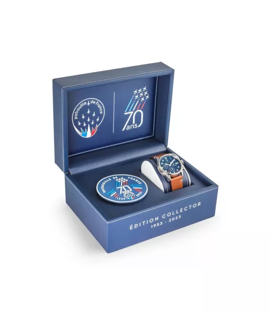 Coffret Montre Patrouille De France Édition Collector 70 Ans Limitée Automatique