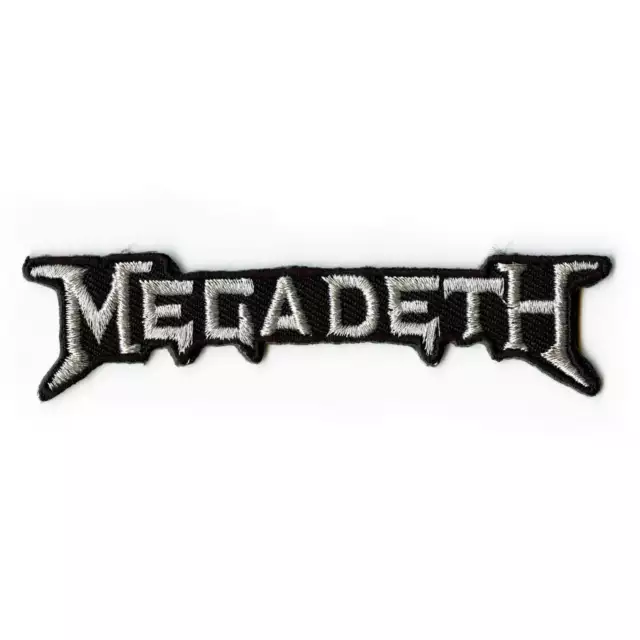 Megadeth Peace Sells Silver Rock Band Embroidered Iron On Patch