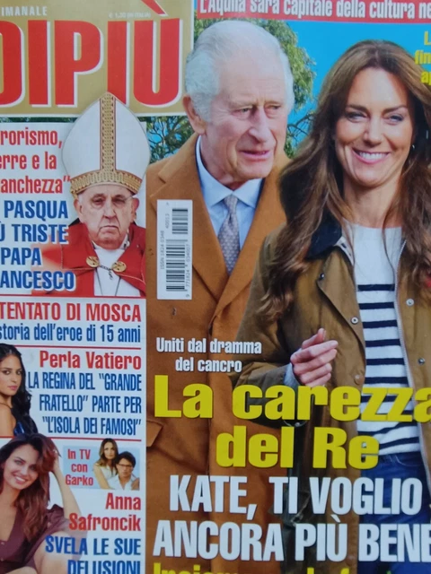 DIPIÙ 2024 III d'Inghilterra Kate Middleton,Elisabetta