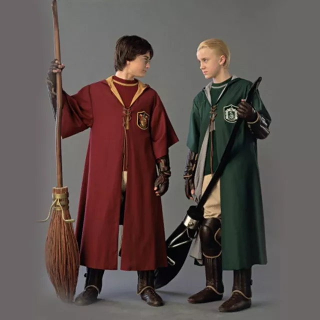 Harry Potter Robe Umhang Quidditch Gryffindor Cloak Unisex Cosplay Kostüm Cape