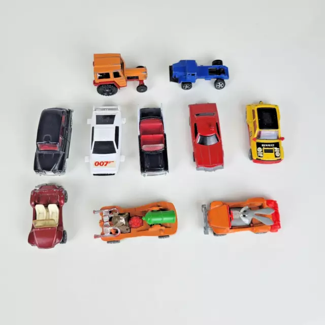 Corgi et Junior Lot Vintage de 10 Triumph Lotus 007 Chevy Ford Bugs Bunny Buggy 2