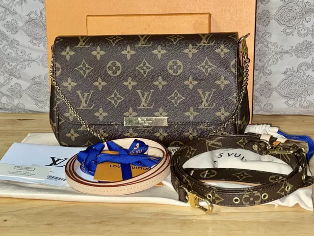 Louis Vuitton, Bags, Louis Vuitton Favorite Mm Monogram Chain Clutch  Crossbody Du423