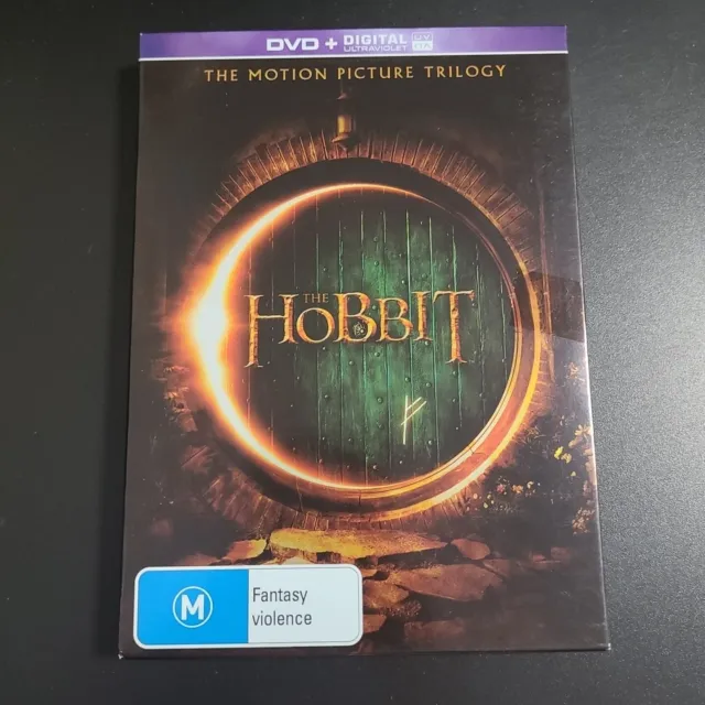 Complete Lord of the Rings & Hobbit Trilogy All 6 DVD Movies Set UK Region  2 PAL