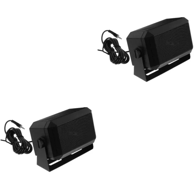 2 Pack Externer CB-Lautsprecher CB-Radio-Lautsprecher Klein