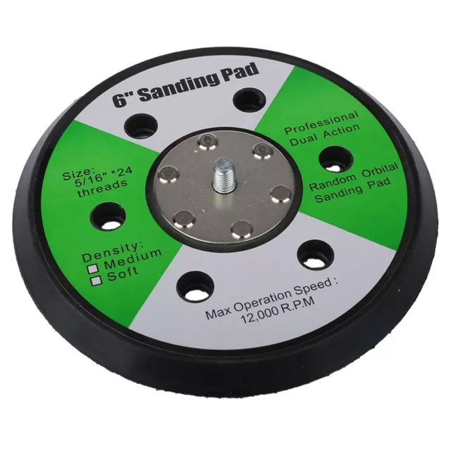 Durable 6in 150mm 6holes Sander Backing Pad with Universal Standard Size