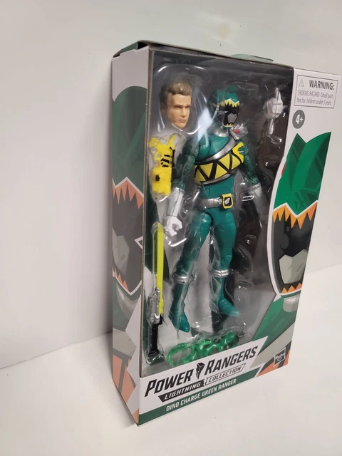 Mighty Morphin Power Rangers Dino Charge Green Ranger | Lightning Collection MIB 4