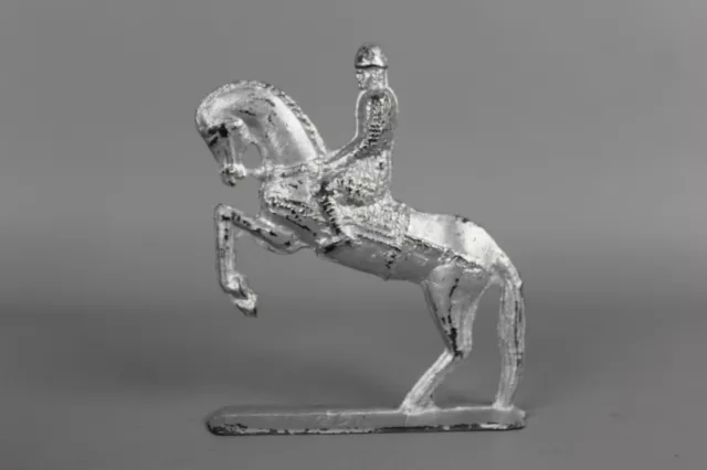 Vintage Soviet Tin toy soldier HORSE Original Military Army USSR ACTION FIGURE
