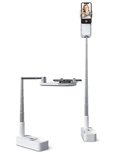 Viozon Extendable Selfie Stand 360° Rotation with Holder Rechargeable Wireles...