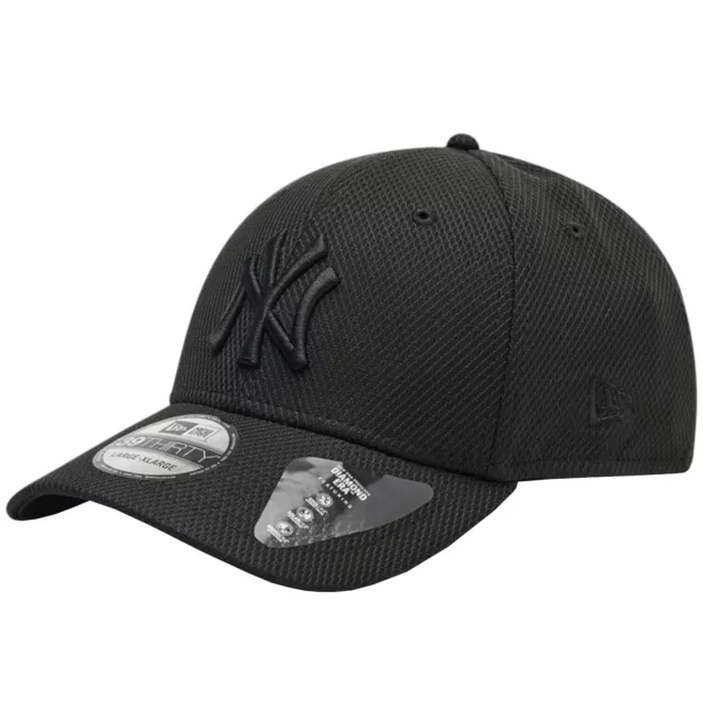 Cap Herren, New Era 39THIRTY New York Yankees MLB Cap, Schwarz