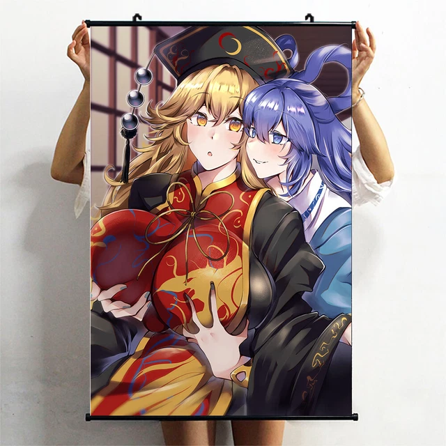 touhou kaku seiga Anime HD Poster Wall Wall Scrolls Mural Gift 60X90cm D09