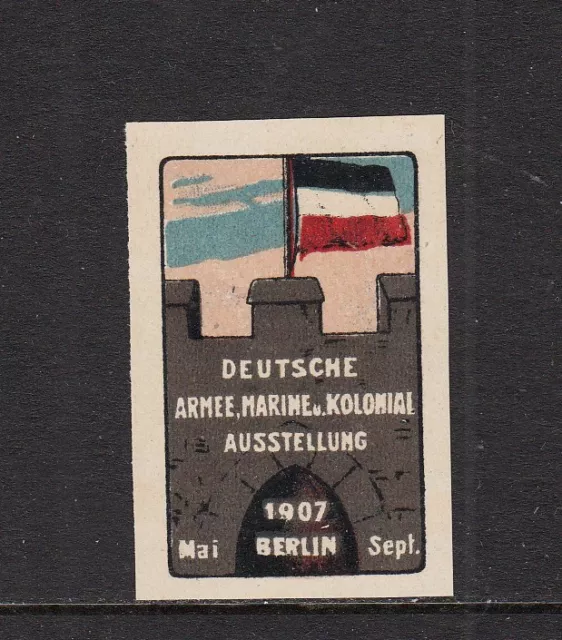 403178/ Reklamemarke - Deutsche Kolonial-Ausstellung - Berlin 1907 - **