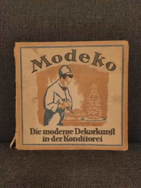 MODEKO Die moderne Dekorkunst in der Konditorei A. Heckmann 1925