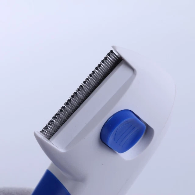 Electric Flea Zapper Lice Remover Hair Comb Brush Flea Cleaning Tick Removal 2