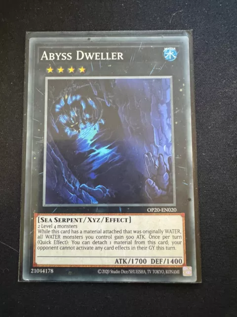 Yugioh | Common NM | Abyss Dweller - OP20-EN020