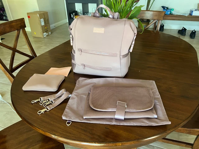 Dagne Dover Indi Large Diaper Backpack Dune + Accessories