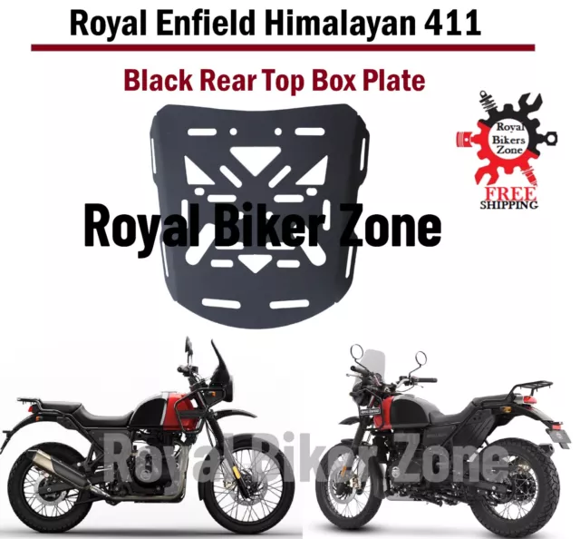 Royal Enfield Black REAR "LUGGAGE CARRIER PLATE" For "Himalayan 411"