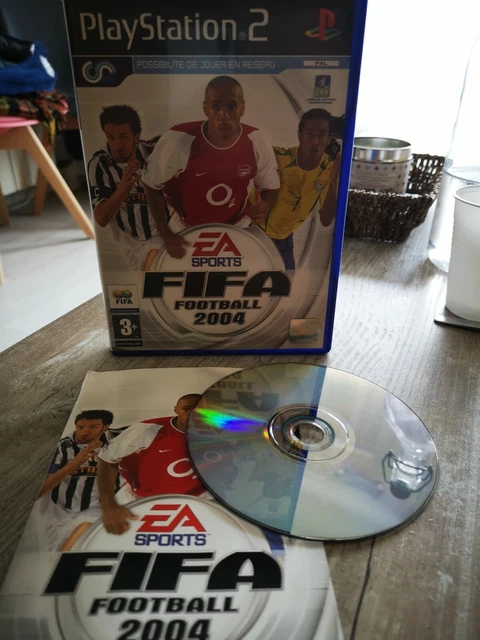 Jeu PS2 FIFA Football 2004 - Complet, Bon état, Pour PlayStation 2