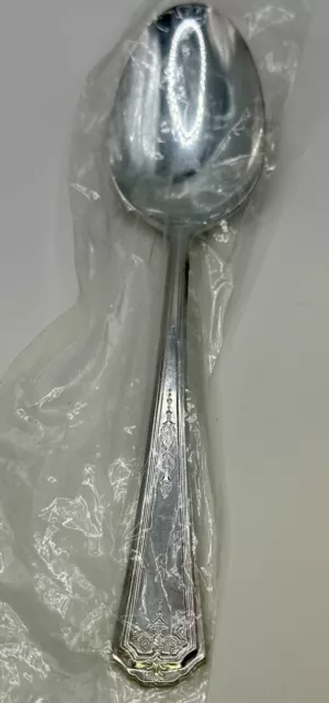 New Tudor Plate Oneida Skyline/Skycrest  Monogram 'G" Serving or Tablespoon 2