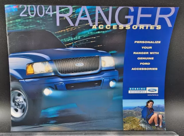 2004 Ford Ranger Accessories Sales Showroom Dealer Brochure 12pgs