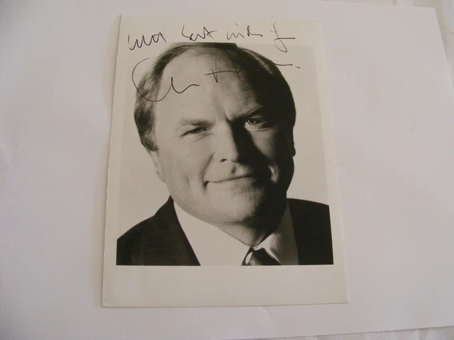 CLIVE ANDERSON  Signed Photo Autograph TV Radio Presenter