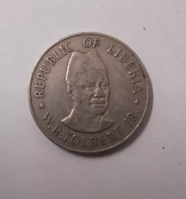 1976 Republik Liberia Ein-Dollar-Münze