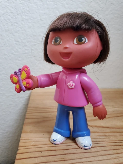 VINTAGE DORA THE Explorer with Butterfly Figure Nickelodeon Nick Jr 4 ...
