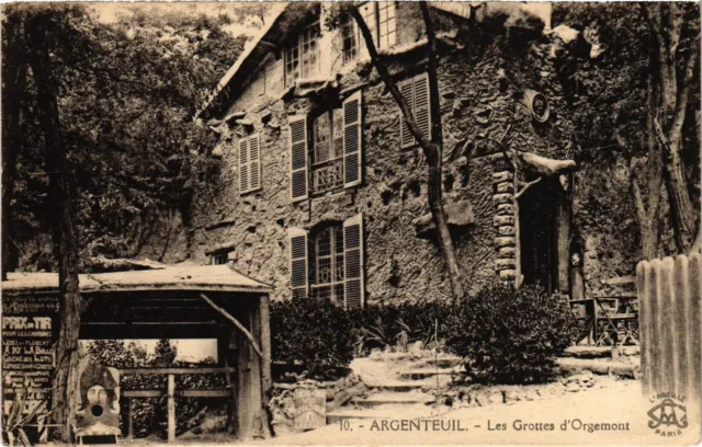 CPA Argenteuil Les Grottes d'Orgemont FRANCE (1309227)