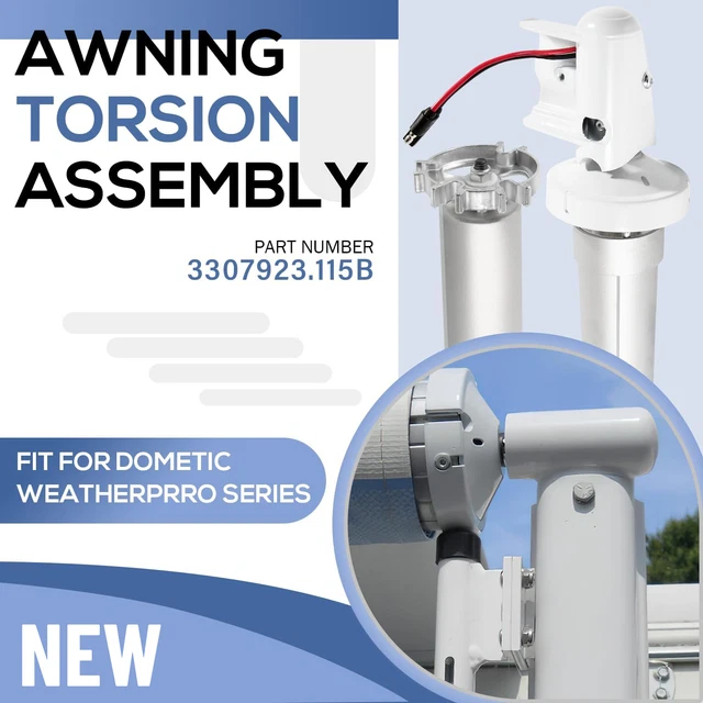 Dometic Usa 3108399.019 Torsion Asmlh Std Service - Ricambio Per Camper O Roulotte