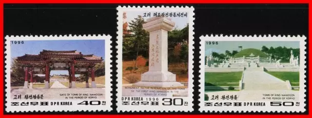 Corée 1996 King Wanggon Tomb MNH Royauté, Architecture E16