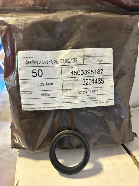 Weco Hammer Union  Seal Ring 2'' Fig 402, 602, 1002, 1502.  3201465 Lot of 50