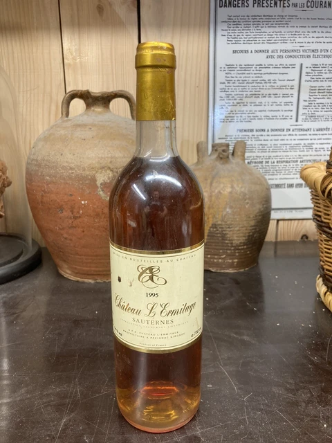 SAUTERNES Château L’Ermitage 1995, No Yquem, No Suduiraut, Moelleux