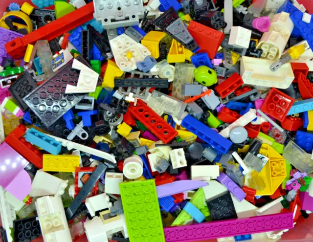 1kg Lego gemischtes Konvolut Steine Platten Sonderteile Kiloware