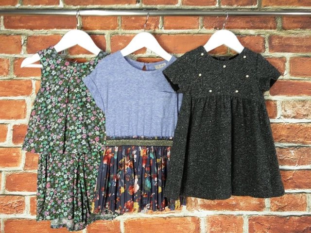Girls Bundle Age 2-3 Years Next Zara Dress Playsuit Party Floral Kids Set 98Cm