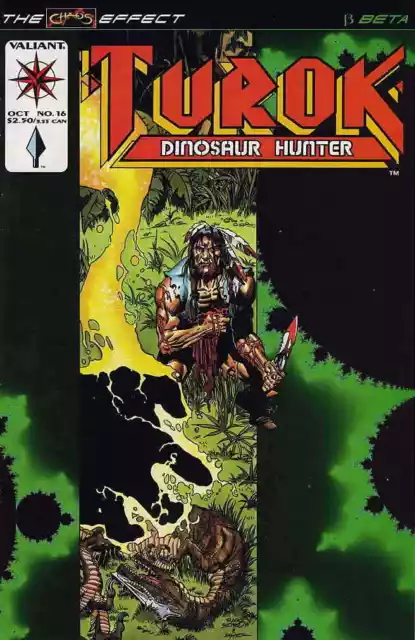 Turok Dinosaur Hunter Volume 1 #16 Valiant Comics October Oct 1994 (VFNM)