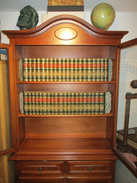 GOETHE WERKE Bibliophile Luxusausgabe 40 Bände LEDER HANDEINBAND Meistereinband