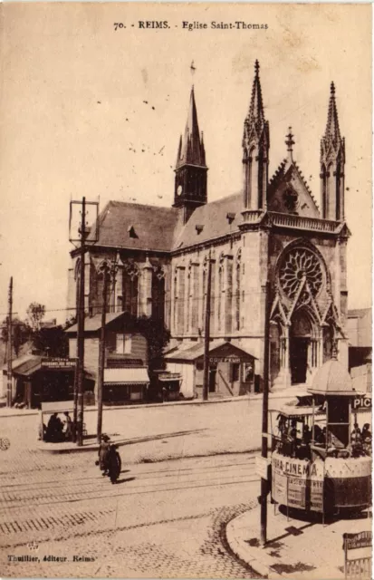 CPA AK REIMS - Église St-THOMAS (491807)