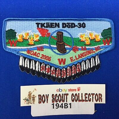 Boy Scout OA TKaEN DoD Lodge 30 2006 NOAC Order Of The Arrow Pocket Flap Patch