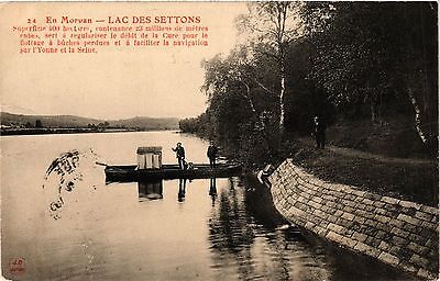 CPA in MORVAN Lac des SETTONS (421191)