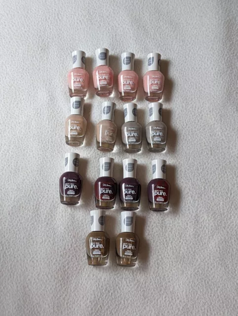 14 Sally Hansen Good Kind Pure Vegan Nail Polish Wholesale Bulk Random Lot #2