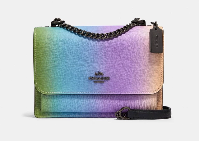 Coach rainbow ombre purse 2025