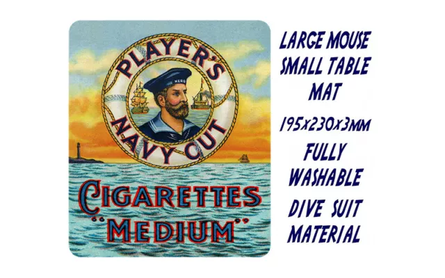 Players Navy Cut Cigarettes Medium Tobacco, Mouse Mat / Small Place Mat