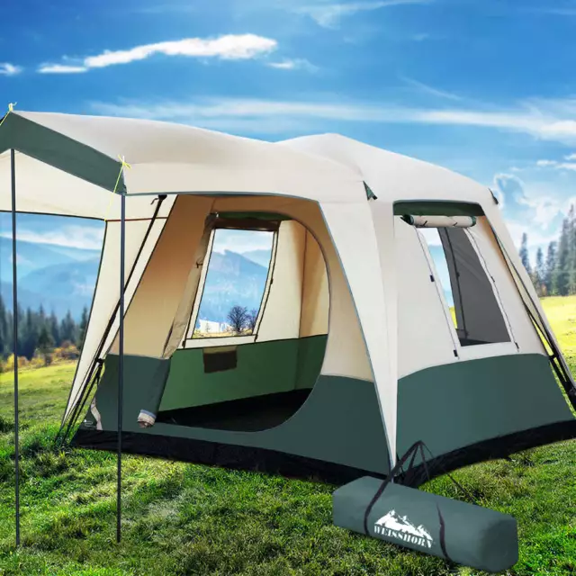 Weisshorn Instant 4 Person Up Camping Pop up Tents Family Hiking Dome