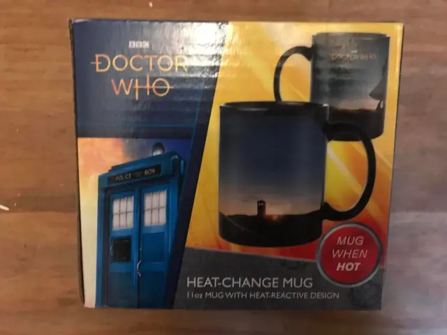 DOCTOR WHO 11oz Heat Change Mug BRAND NEW