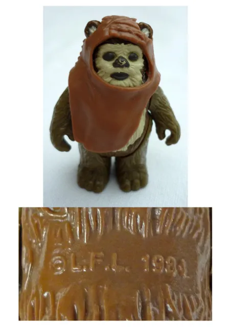 Star Wars 1984 Kenner Wicket W. Warrick guter Zust. selten ohne Taiwan Aufdruck