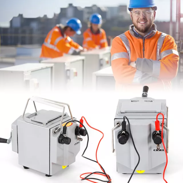 1000V High-precision Insulation Resistance Tester 205 x 120 x 145mm with Wire