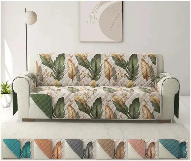 Copridivano Rosso In Poliestere Copridivano Trapuntato Double Face - Per Divani A 1, 2, 3, 4 Posti E Poltrone, Colore Rosso Copri Divano 3 Posti Con Braccioli - Foto 7