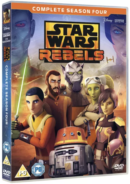 Star Wars Rebels: Complete Season Four (DVD) Taylor Gray Dave Filoni Steve Blum 2